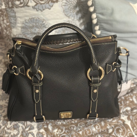 Dooney Pebble Satchel - Picture 1 of 5